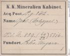 Etiketten zu Holzopal (NHMW-MIN-Ag842)